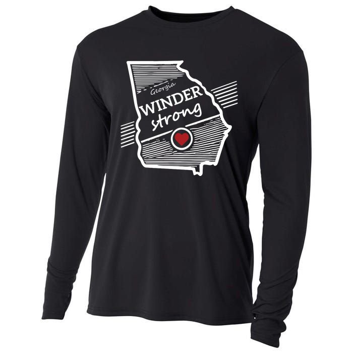 Pray For Winder Georgia Cooling Performance Long Sleeve Crew