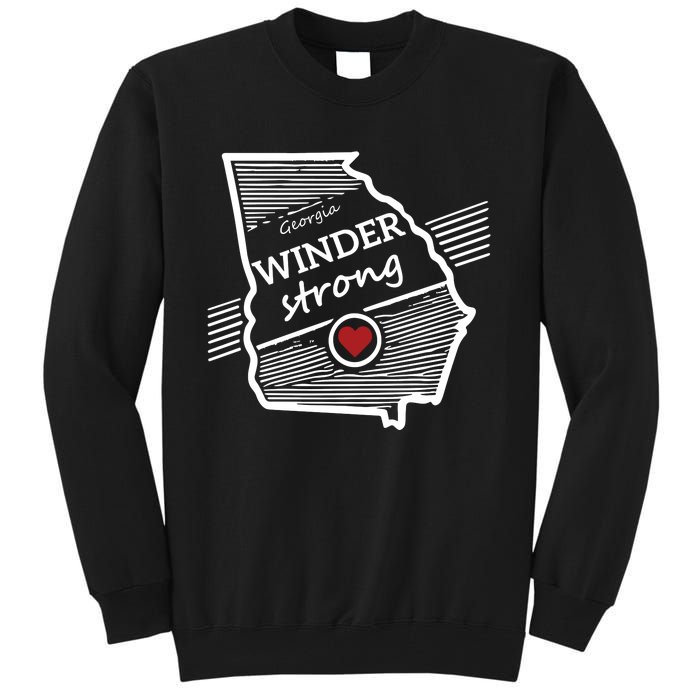 Pray For Winder Georgia Tall Sweatshirt