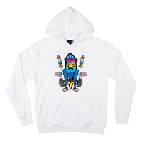 Pansexual Firecracker Workout 4th Of July Lgbtq Pride Hoodie