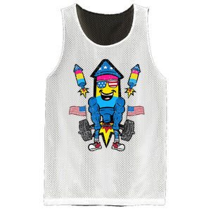 Pansexual Firecracker Workout 4th Of July Lgbtq Pride Mesh Reversible Basketball Jersey Tank