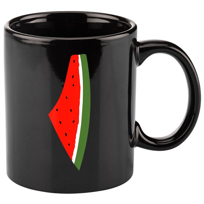 Palestine Freedom Watermelon 11oz C Handle Ceramic Mug