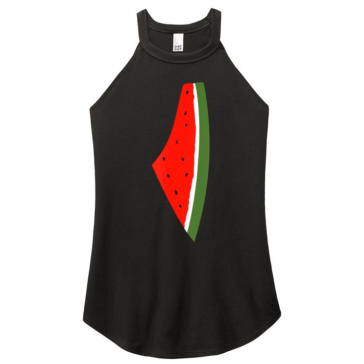 Palestine Freedom Watermelon Women's Perfect Tri Rocker Tank