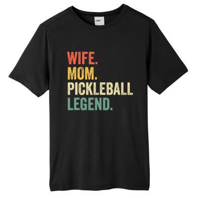 Pickleball Funny Wife Mom Legend Vintage Mother's Day Tall Fusion ChromaSoft Performance T-Shirt