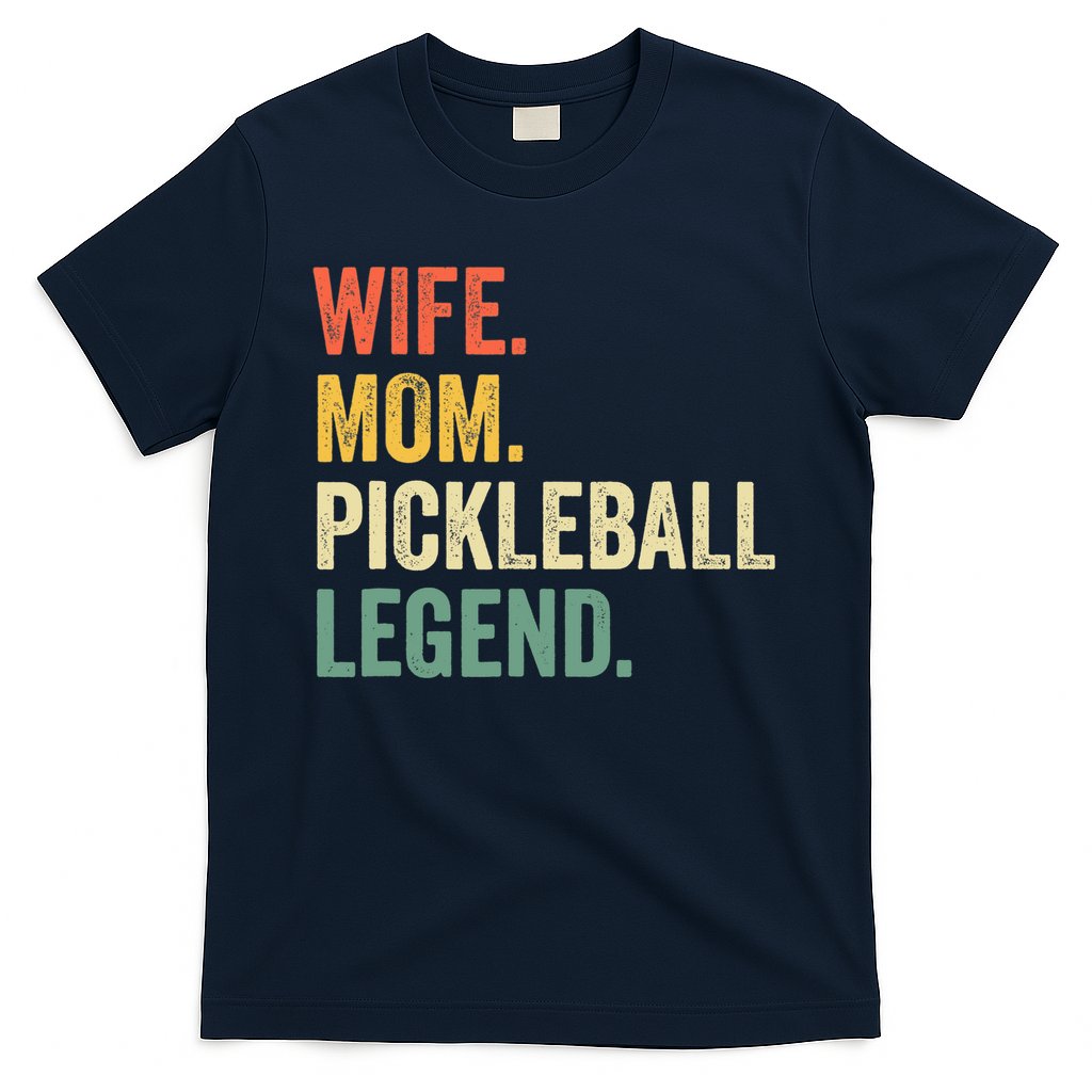 Pickleball Funny Wife Mom Legend Vintage Mother's Day T-Shirt