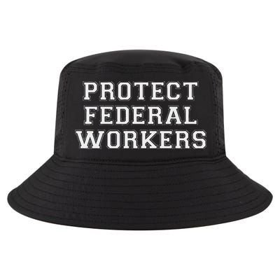 Protect Federal Workers Defend Public Service And Democracy Cool Comfort Performance Bucket Hat