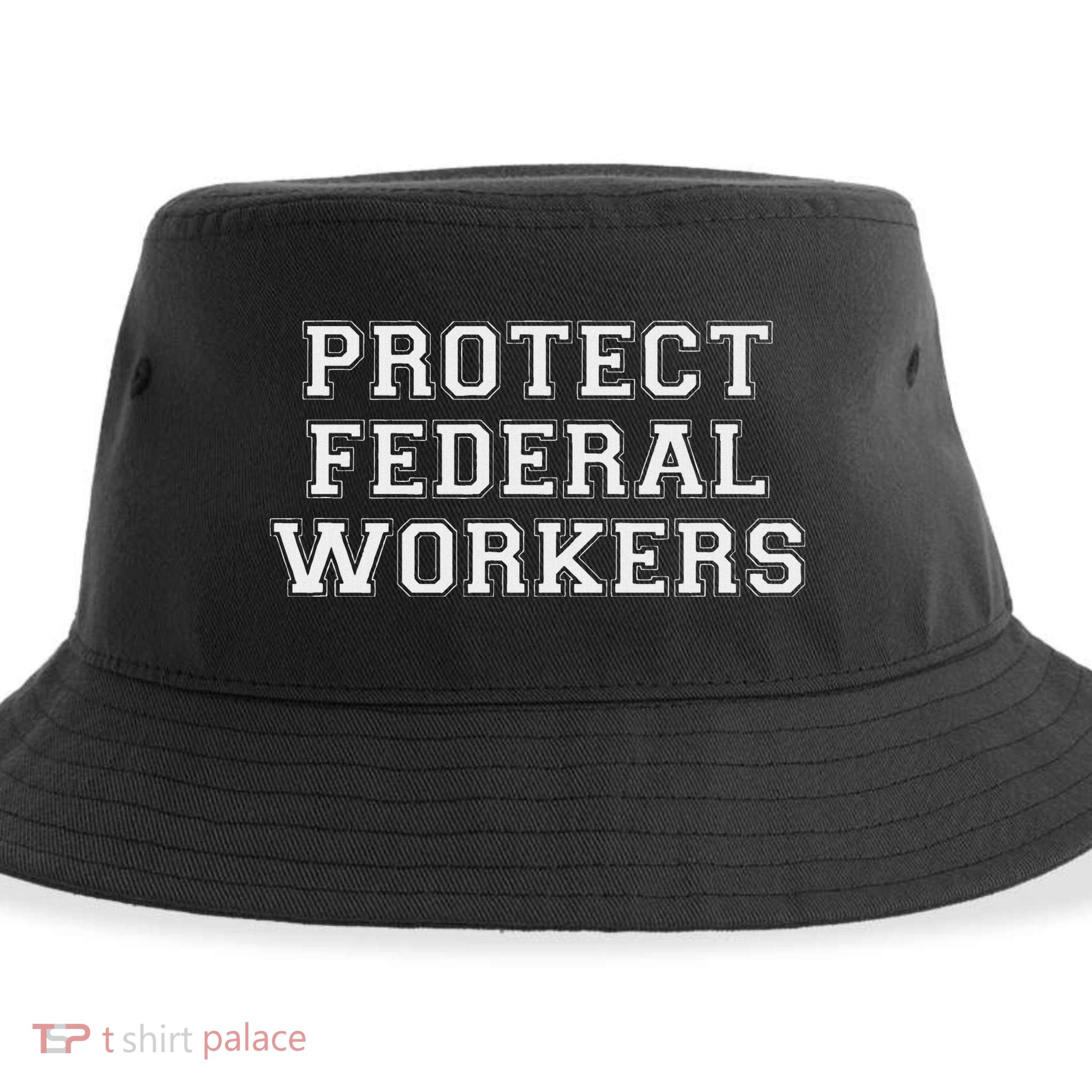Protect Federal Workers Defend Public Service And Democracy Sustainable Bucket Hat