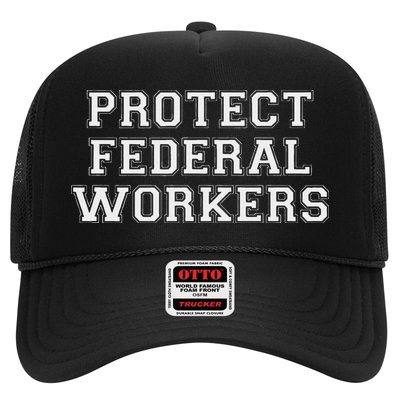Protect Federal Workers Defend Public Service And Democracy Trucker Hat