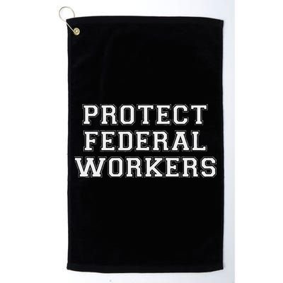 Protect Federal Workers Defend Public Service And Democracy Golf Towel