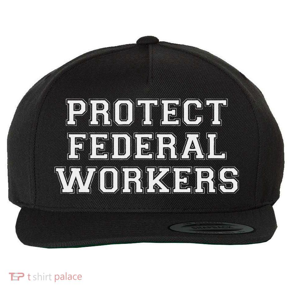 Protect Federal Workers Defend Public Service And Democracy Wool Snapback Cap