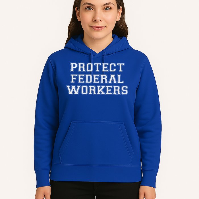 Protect Federal Workers Defend Public Service And Democracy Hoodie