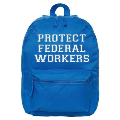 Protect Federal Workers Defend Public Service And Democracy 16 in Basic Backpack