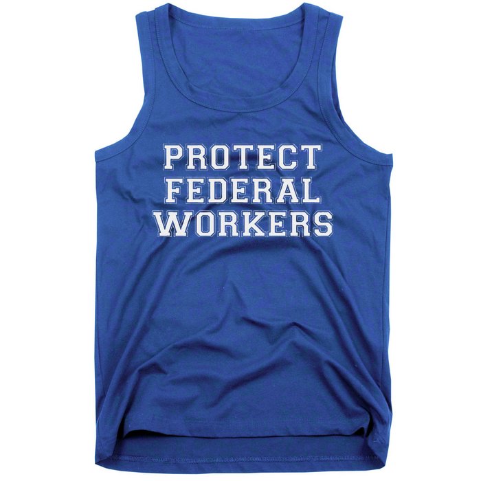 Protect Federal Workers Defend Public Service And Democracy Tank Top