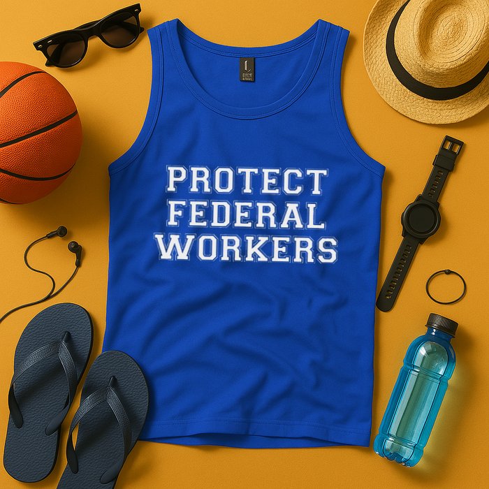Protect Federal Workers Defend Public Service And Democracy Tank Top