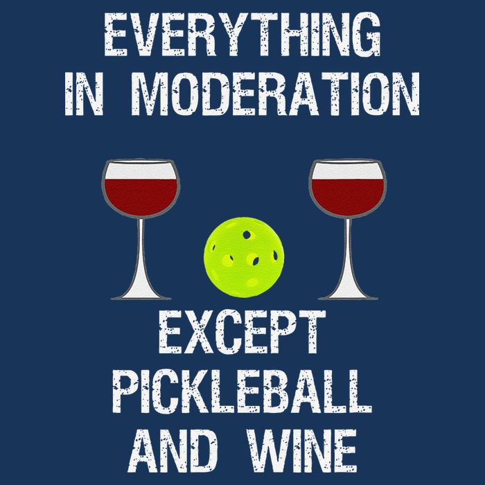 Pickleball Funny Wine 7 Panel Mesh Trucker Snapback Hat