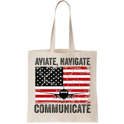 Pilot For Wo Airplane Aviation Pilots Plane Captain Tote Bag