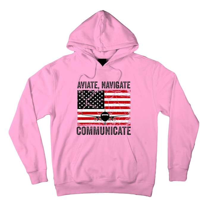 Pilot For Wo Airplane Aviation Pilots Plane Captain Hoodie