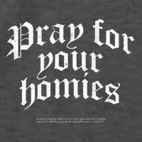Pray For Your Homies Always Vector Backpack