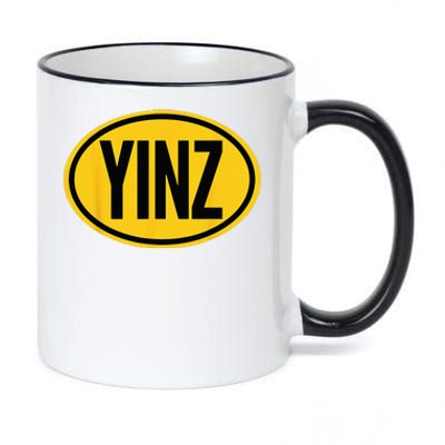 Pittsburgh Funny Yinz Steel City Yinzer Home Pennsylvania 11oz Black Color Changing Mug