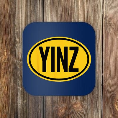 Pittsburgh Funny Yinz Steel City Yinzer Home Pennsylvania Coaster