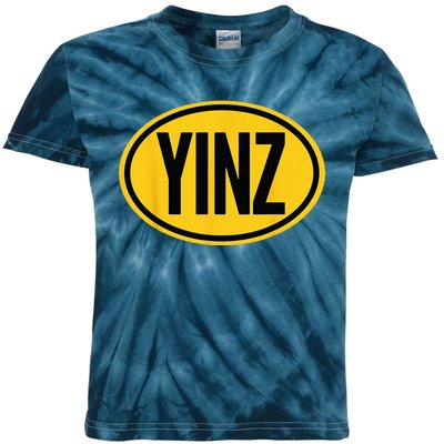 Pittsburgh Funny Yinz Steel City Yinzer Home Pennsylvania Kids Tie-Dye T-Shirt