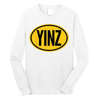 Pittsburgh Funny Yinz Steel City Yinzer Home Pennsylvania Long Sleeve Shirt