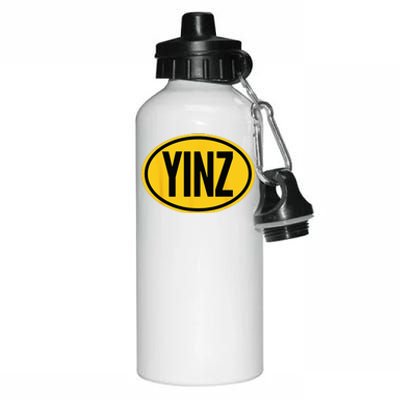 Pittsburgh Funny Yinz Steel City Yinzer Home Pennsylvania Aluminum Water Bottle 