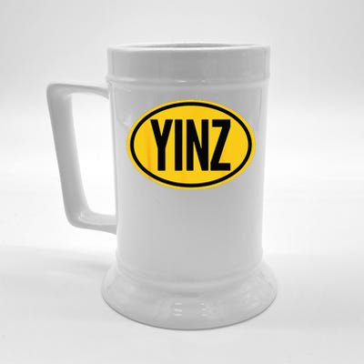 Pittsburgh Funny Yinz Steel City Yinzer Home Pennsylvania Beer Stein