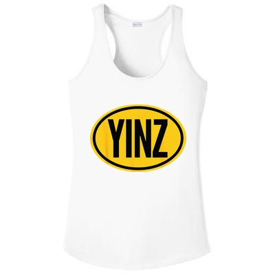 Pittsburgh Funny Yinz Steel City Yinzer Home Pennsylvania Ladies PosiCharge Competitor Racerback Tank