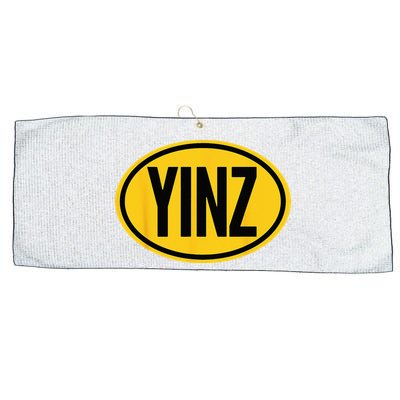 Pittsburgh Funny Yinz Steel City Yinzer Home Pennsylvania Large Microfiber Waffle Golf Towel