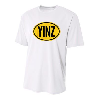 Pittsburgh Funny Yinz Steel City Yinzer Home Pennsylvania Youth Performance Sprint T-Shirt