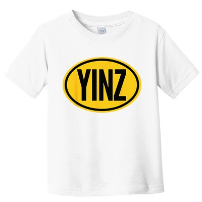 Pittsburgh Funny Yinz Steel City Yinzer Home Pennsylvania Toddler T-Shirt