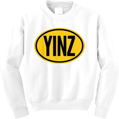 Pittsburgh Funny Yinz Steel City Yinzer Home Pennsylvania Kids Sweatshirt