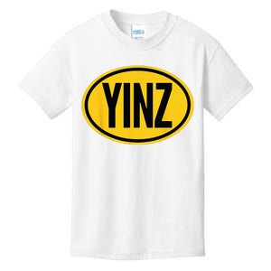 Pittsburgh Funny Yinz Steel City Yinzer Home Pennsylvania Kids T-Shirt