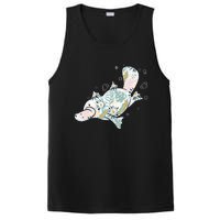 Platypus Floral Zookeeper Animal Lover Marine Biologist PosiCharge Competitor Tank