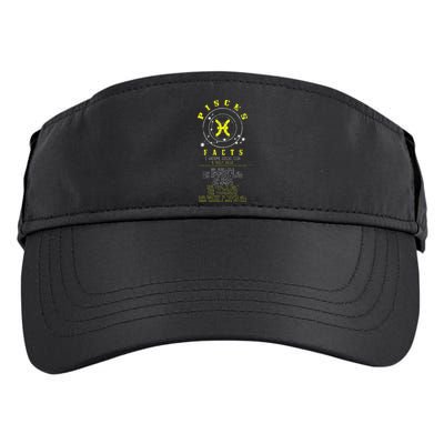 Pisces Facts Zodiac Sign Birthday Horoscope Astrology Adult Drive Performance Visor