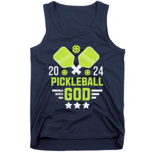 Pickleball God 2024 Funny Tank Top