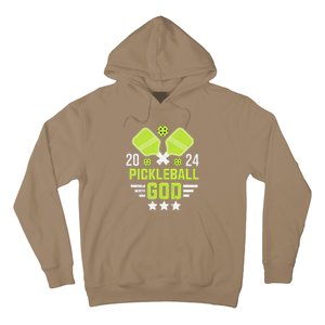 Pickleball God 2024 Funny Hoodie