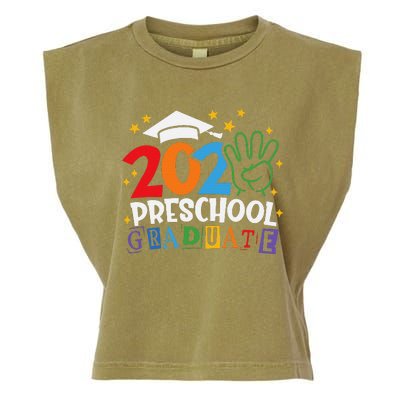 Preschool Graduate 2024 Proud Family Senior Graduation Day Garment-Dyed Women's Muscle Tee