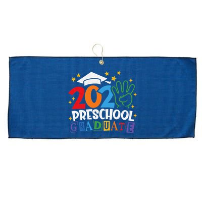 Preschool Graduate 2024 Proud Family Senior Graduation Day Large Microfiber Waffle Golf Towel