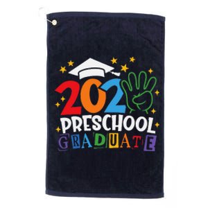 Preschool Graduate 2024 Proud Family Senior Graduation Day Platinum Collection Golf Towel