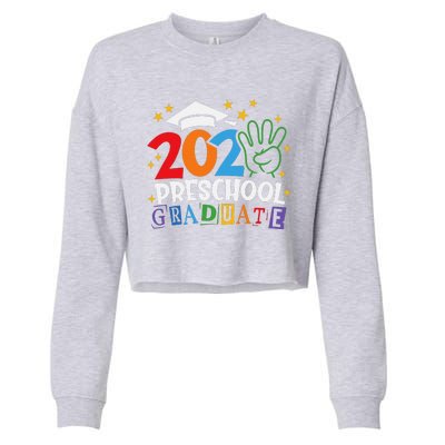 Preschool Graduate 2024 Proud Family Senior Graduation Day Cropped Pullover Crew