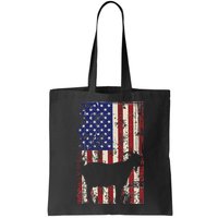 Patriotic Goat 4th of July American Flag Bag