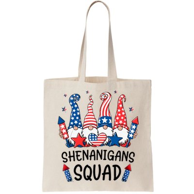 Patriotic Gnomes 4th Of July Funny Shenanigans Squad Bag