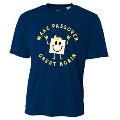 Passover Great Again Funny Matzah Jewish Cooling Performance Crew T-Shirt