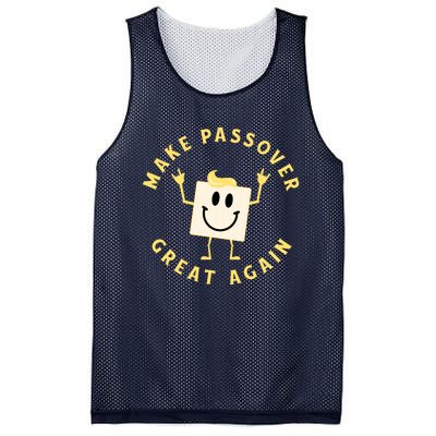 Passover Great Again Funny Matzah Jewish Mesh Reversible Basketball Jersey Tank