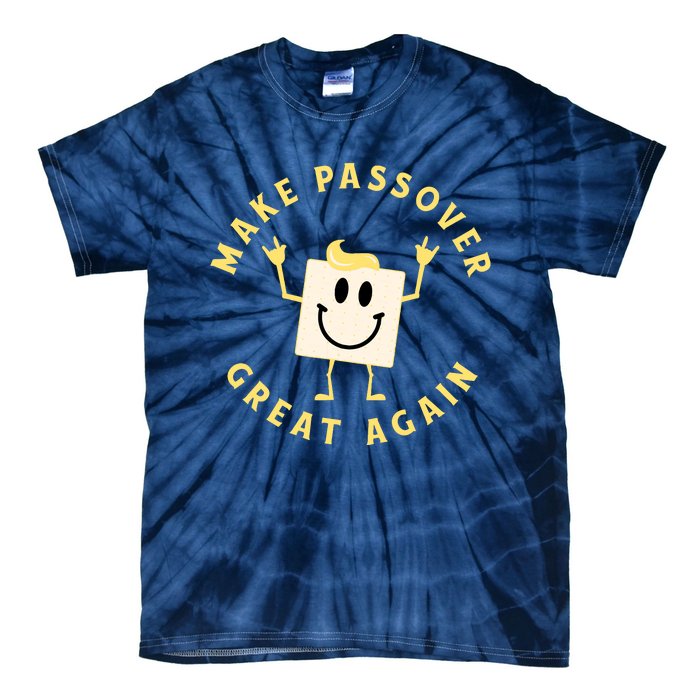 Passover Great Again Funny Matzah Jewish Tie-Dye T-Shirt