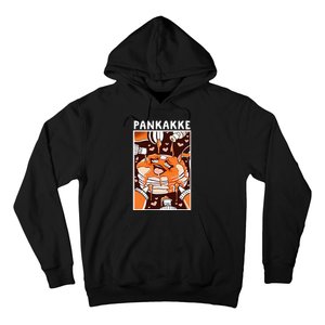 Pankakke Graphic Anime Funny Naughty Foodie Pun Pankakke Hoodie