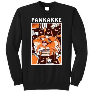 Pankakke Graphic Anime Funny Naughty Foodie Pun Pankakke Sweatshirt