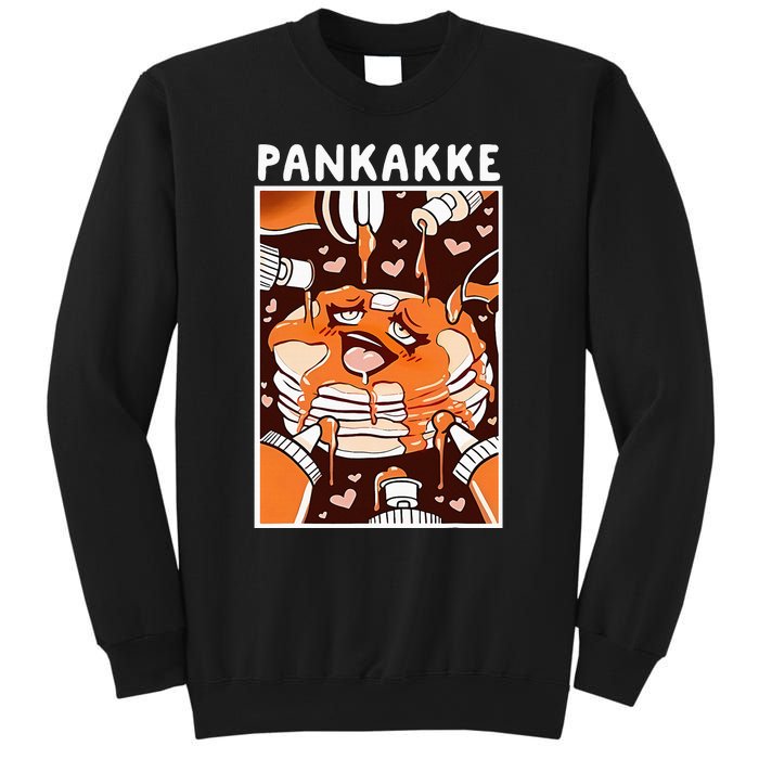 Pankakke Graphic Anime Funny Naughty Foodie Pun Pankakke Sweatshirt