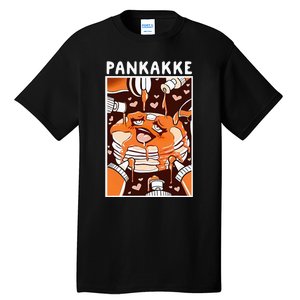 Pankakke Graphic Anime Funny Naughty Foodie Pun Pankakke Tall T-Shirt